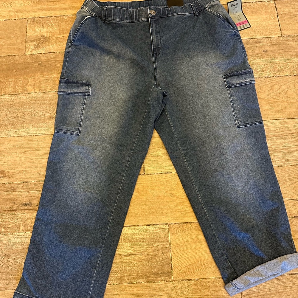 Intro. Blue Denim Pants